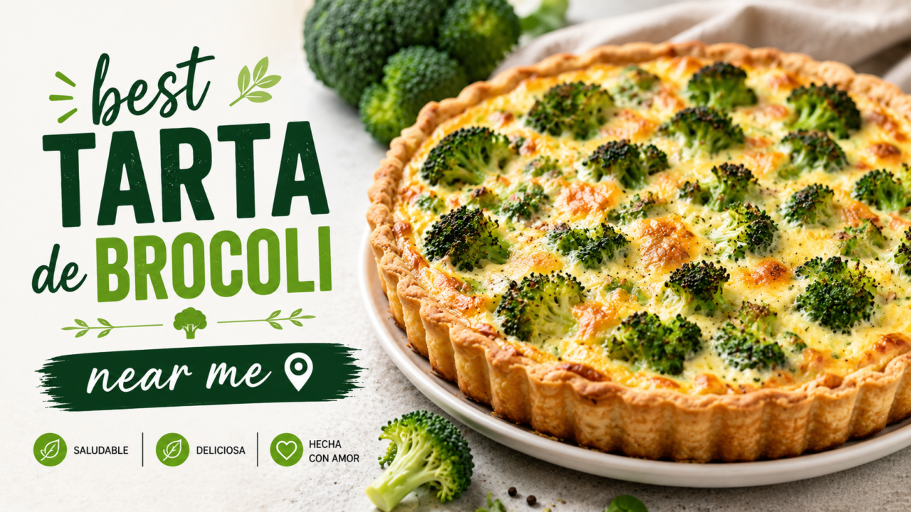 best tarta de brocoli near me