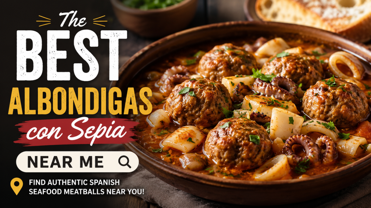 best albondigas con sepia near me