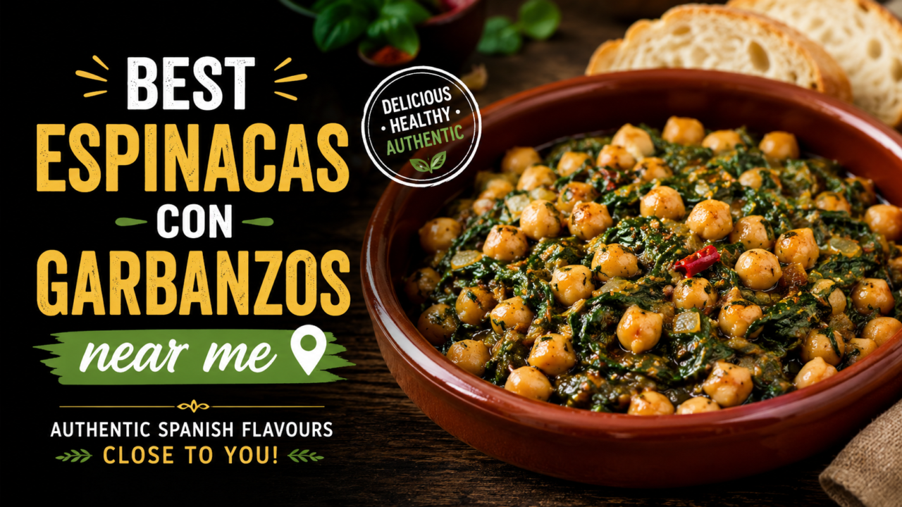 best espinacas con garbanzos near me