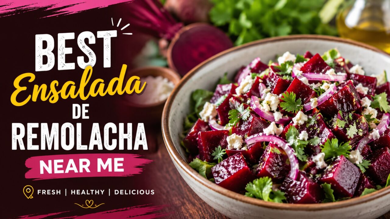 best ensalada de remolacha near me