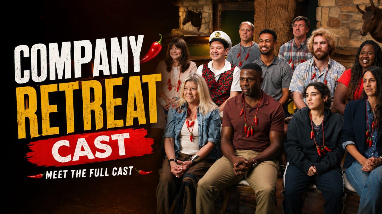 company retreat cast