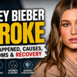 hailey bieber stroke