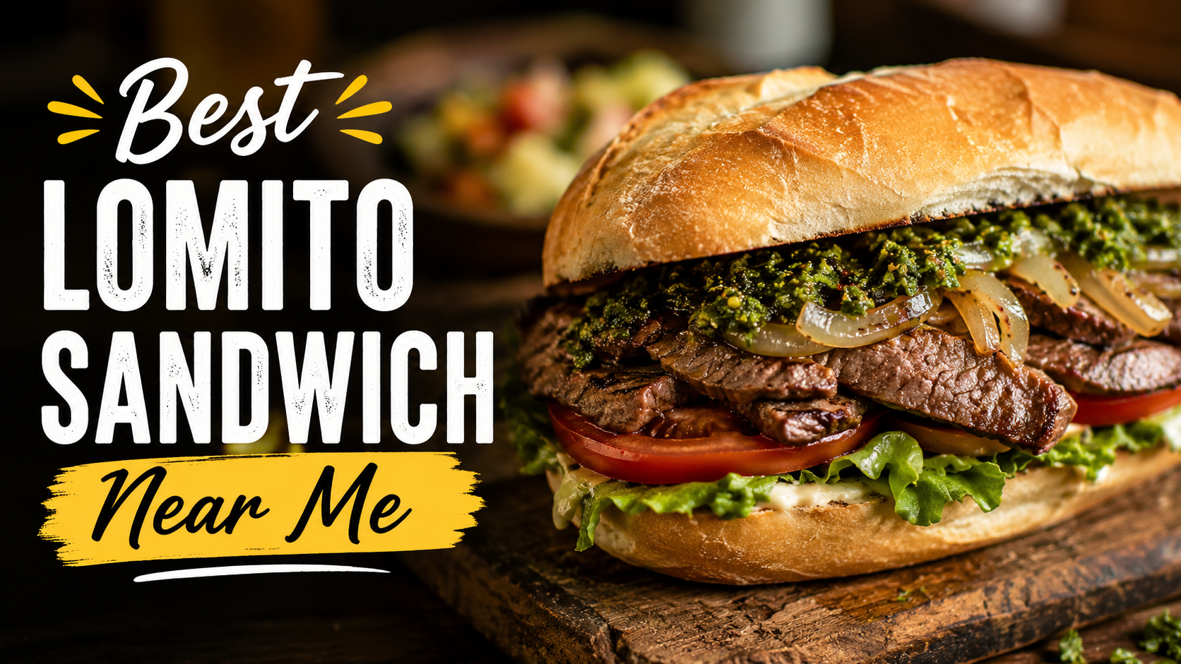 Best Lomito Sandwich Near Me