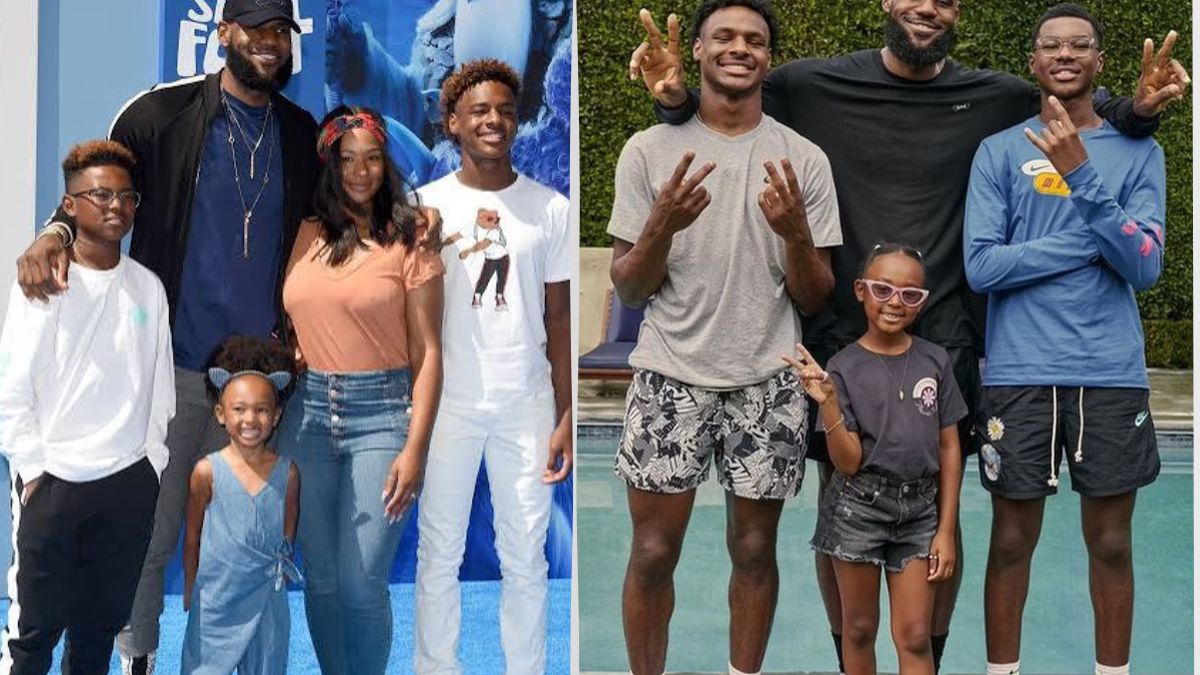 lebron james kids